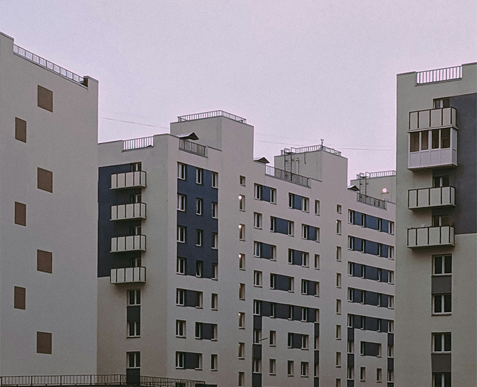 Photo of apartment houses