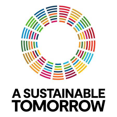 "A Sustainable Tomorrow" logo